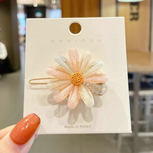 Top Daisy Rhinestone Hairpin Hair Clips for Women Korean Fashion Fairy Summer 2022 New Flower Side Clip y2k Hair Accessories