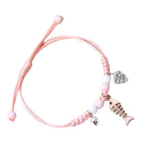 New Girl Cute Couple Bracelet Animal Cat Men and Women Bracelet Wholesale Small Animal Girlfriends Student Jewelry Gift