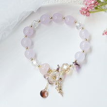 Chinese Style Bracelets Exquisite Flower Crystal Bangles Retro White Jade Beaded Bracelets Jewelry Gift For Women Girlfriends