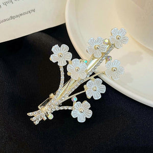 Top Daisy Rhinestone Hairpin Hair Clips for Women Korean Fashion Fairy Summer 2022 New Flower Side Clip y2k Hair Accessories