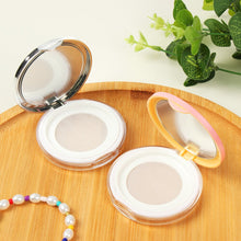 Portable Loose Powder Compact Container With Mirror Empty Reusable 5g Powder Case DIY Empty Travel containers Cosmetic Case