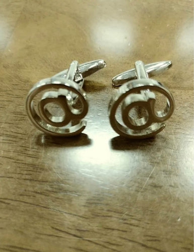 At @ Motif Icon Cufflinks