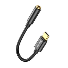 Baseus Type C to 3.5mm Earphone Jack AUX USB C Cable Headphones Adapter 3.5 Jack Audio cable For Huawei P20 Xiaomi Mi 10