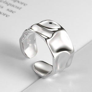 Korean Style Lover Massive Ring For Man Women Elegant Jewelry Valentine&#39;s Day Gift Wedding 2021 Trend