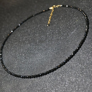Simple Black Beads Short Necklace Female 2022 Fashion Jewelry Women Choker Necklaces Bijoux Femme Ladies Party Necklace
