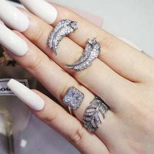 2pcs Pack 2022 New Luxury Butterfly silver color bride Dubai Wedding For Women Lady Anniversary Gift Jewelry Bulk Sell J5965