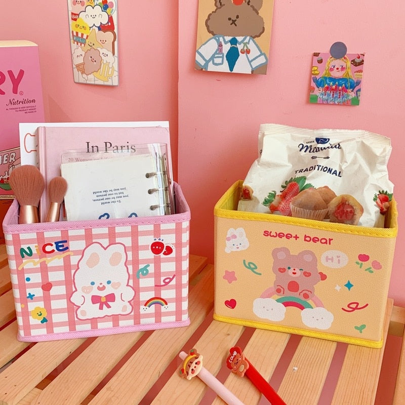 Cute Home Organization Boxes, Cute Storage Box Sundry